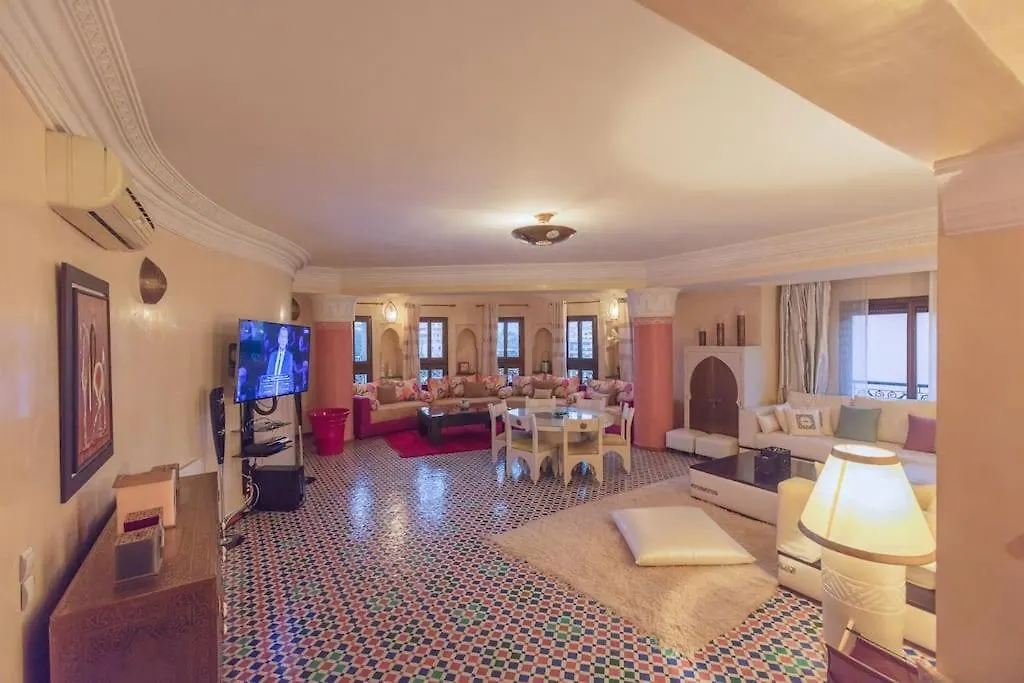 Typical Large Central Appt In Gueliz With Nice View Marrakesh Apartment