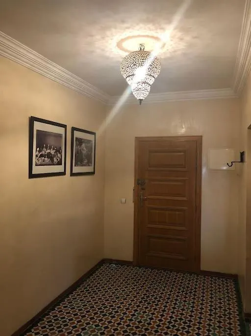 Typical Large Central Appt In Gueliz With Nice View مراكش