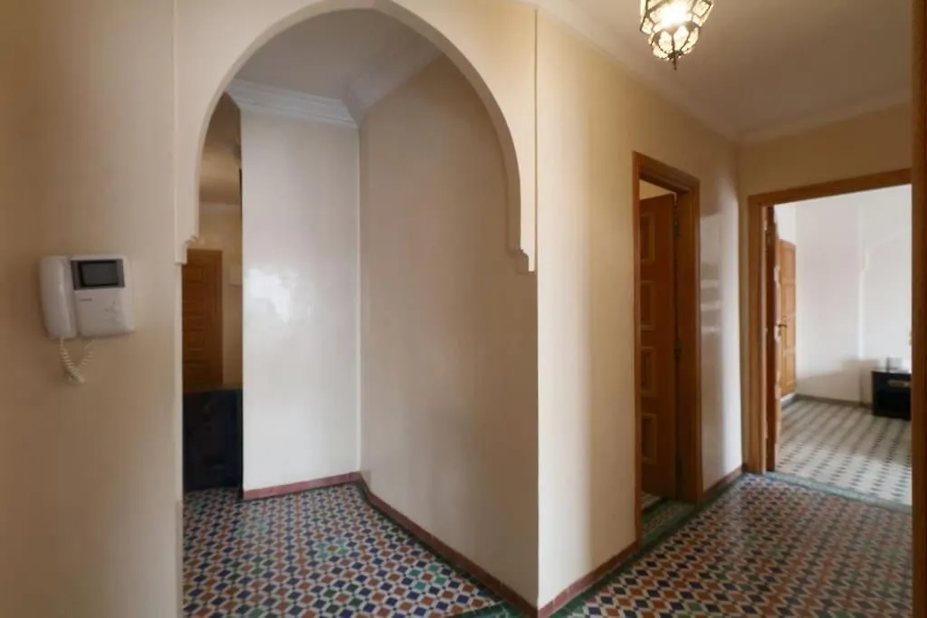 Typical Large Central Appt In Gueliz With Nice View مراكش 0*,  المغرب