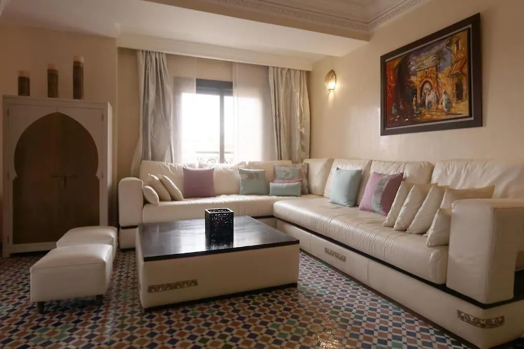 شقة Typical Large Central Appt In Gueliz With Nice View مراكش