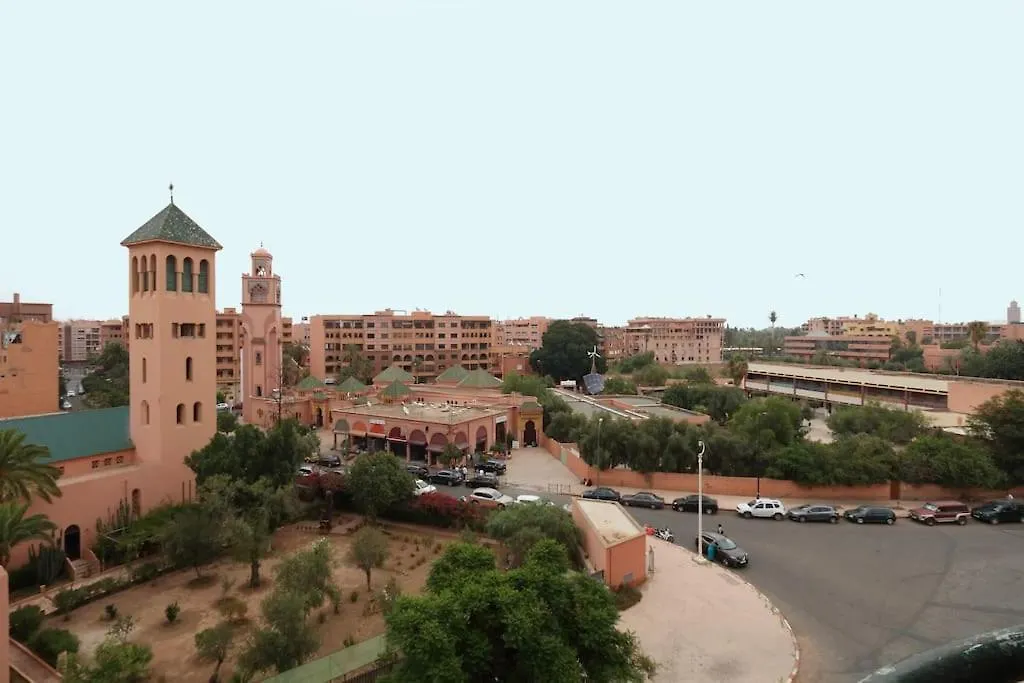 شقة Typical Large Central Appt In Gueliz With Nice View مراكش
