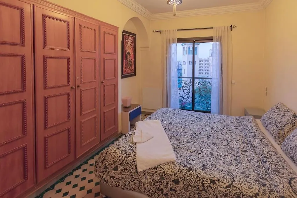 Typical Large Central Appt In Gueliz With Nice View مراكش المغرب